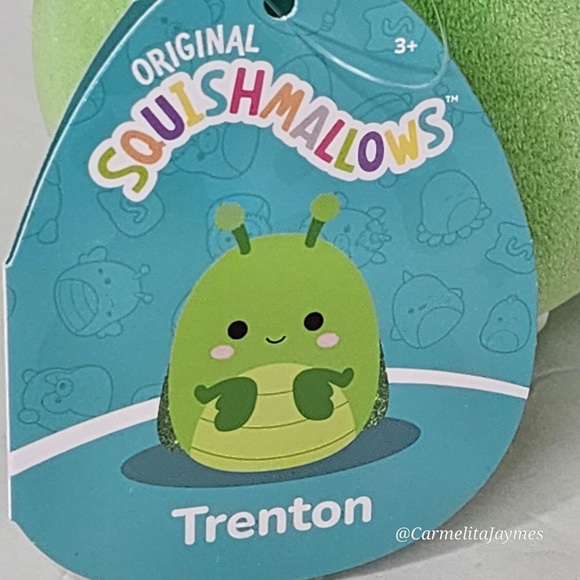TRENTON 🪲 Praying Mantis w Irridescent Wings 5 in Original Squishmallow ☆》NWT《☆ - Picture 6 of 8